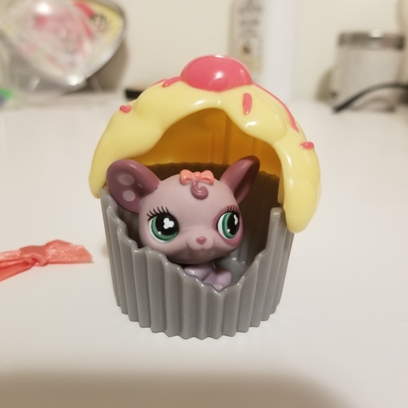 Littlest Pet Shop #464 (Purple Mouse) - Picture 2 of 5